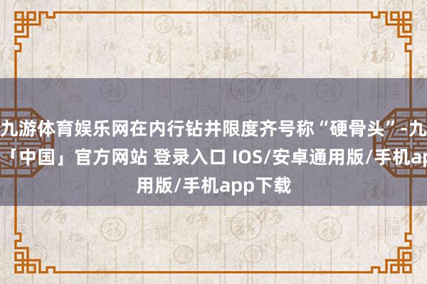 九游体育娱乐网在内行钻井限度齐号称“硬骨头”-九游体育「中国」官方网站 登录入口 IOS/安卓通用版/手机app下载